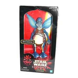 Vintage Star Wars Episode I Watto Figure Poseable Authentic Outfit/Accessories